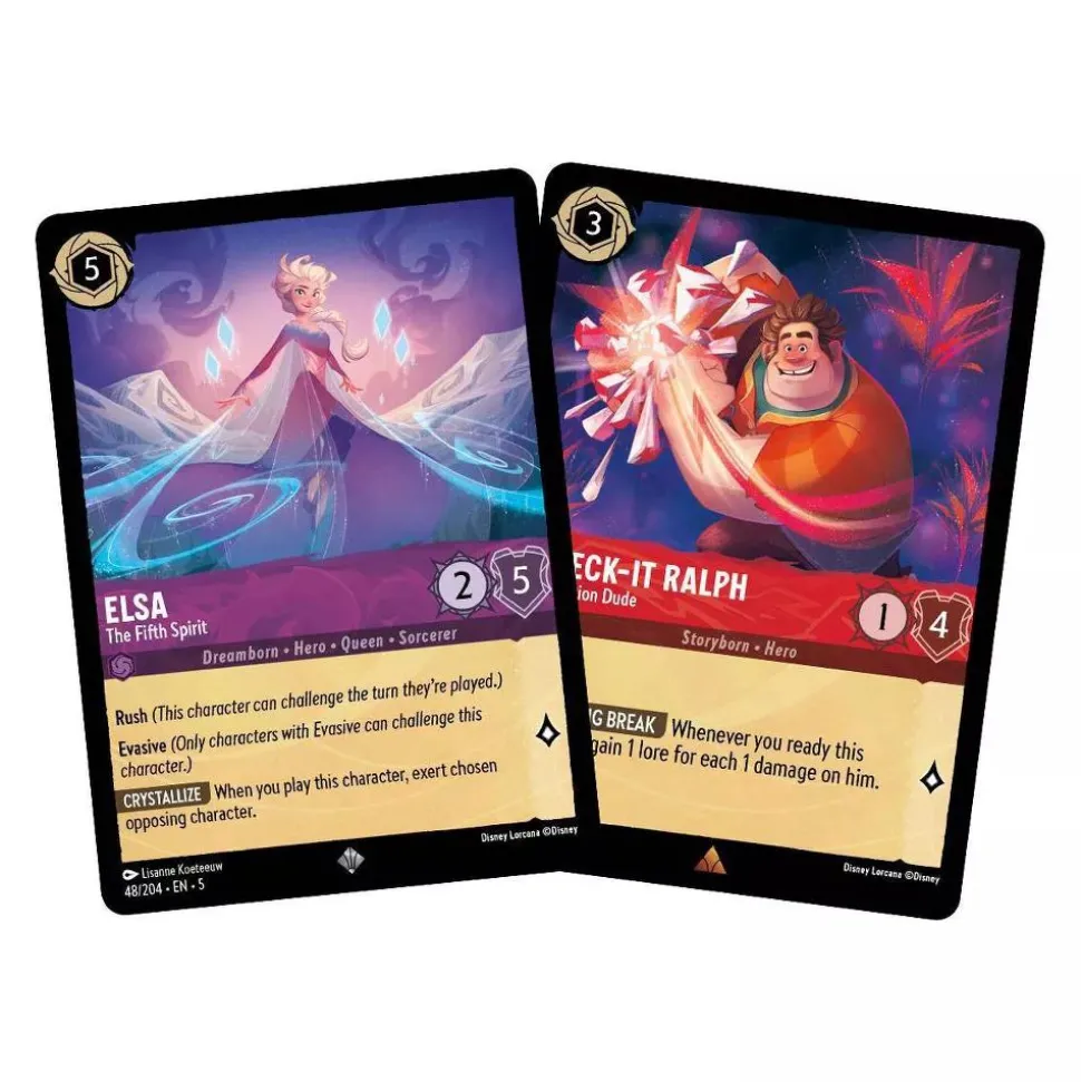 Disney Lorcana - Trading Card Game Set 5 Shimmering Skies Ready to Let Loose Starter Deck