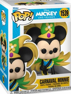 Disney: Mickey and Friends - Carnaval Minnie Pop! Vinyl Figure