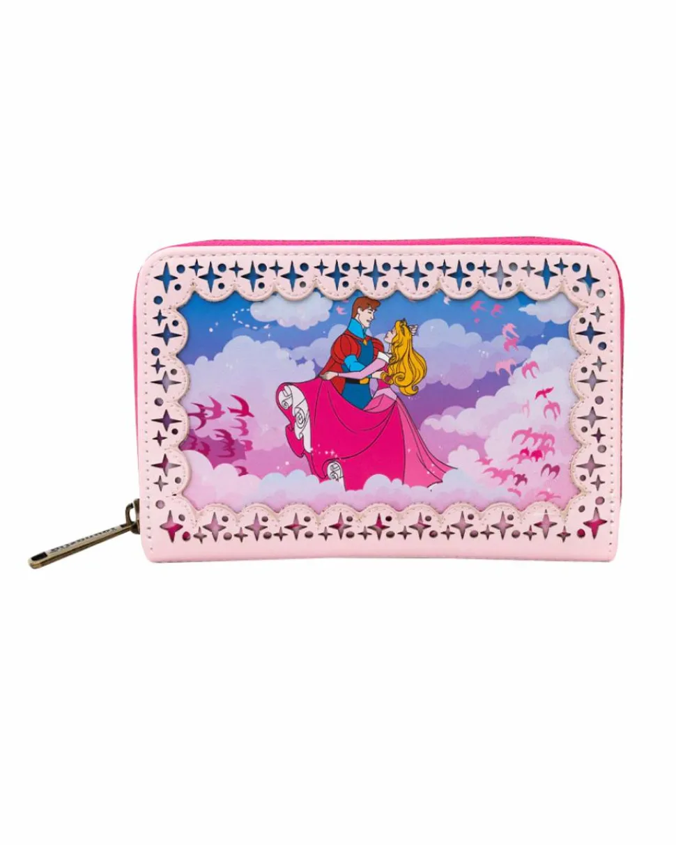 Disney Princess - Aurora Stories 4” Faux Leather Zip-Around Wallet