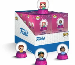 Disney Princess - Bitty Pop! Mini Snow Globes Vinyl Figure (Display of 12)