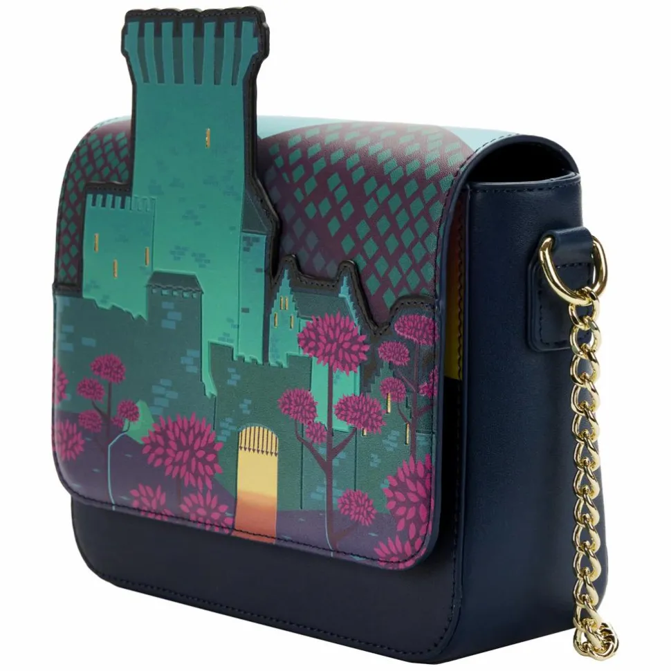 Disney Princess - Brave Castle 6” Faux Leather Crossbody Bag