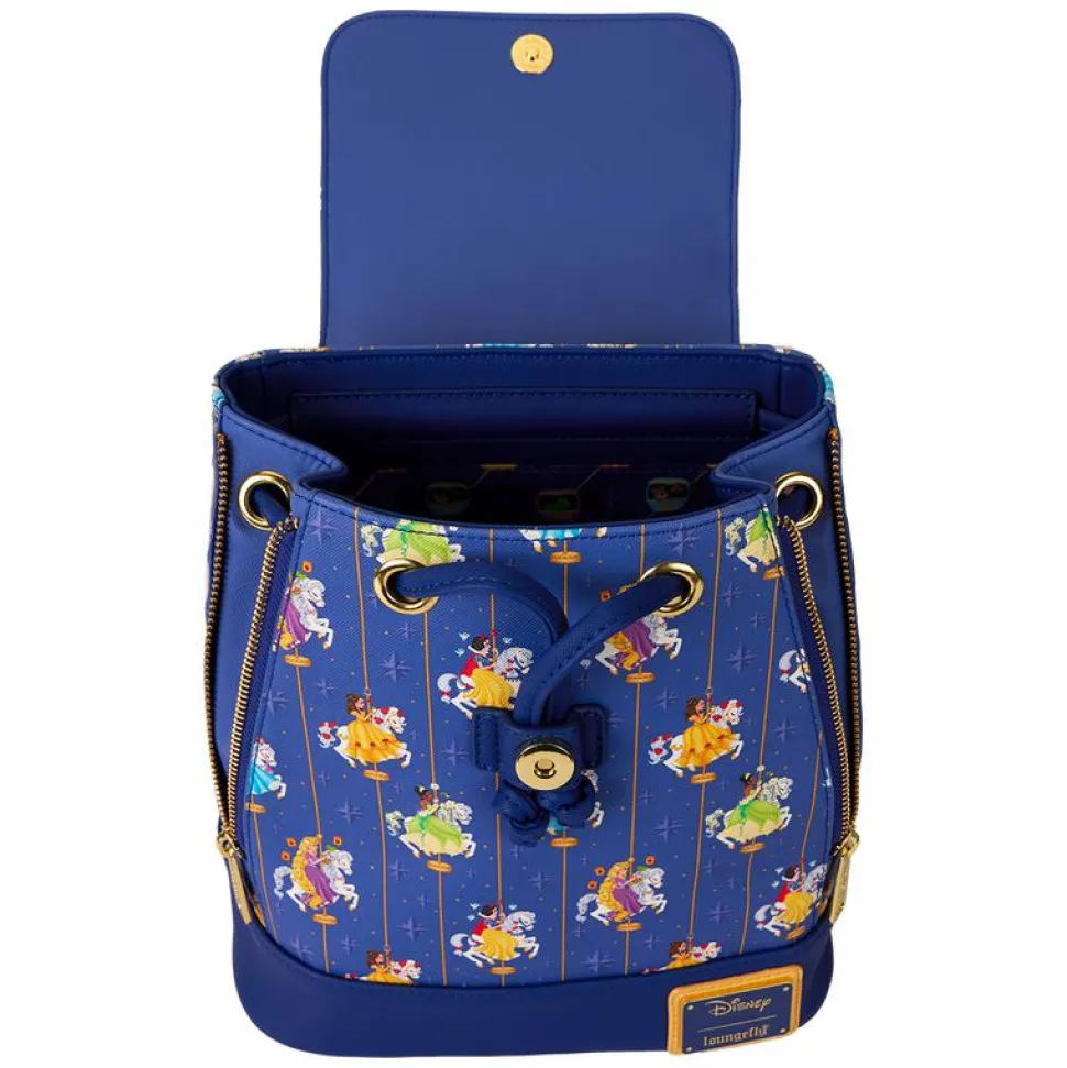 Disney Princess - Carousel 10" Faux Leather Mini Backpack
