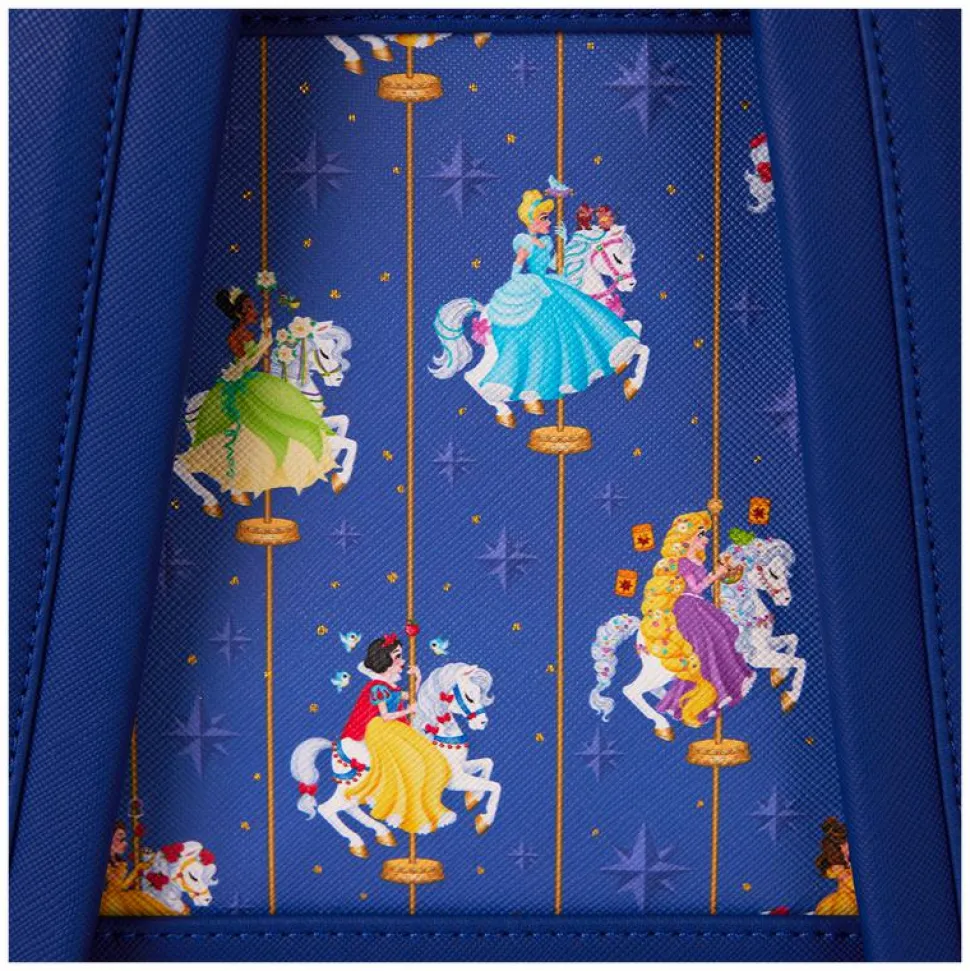 Disney Princess - Carousel 10" Faux Leather Mini Backpack