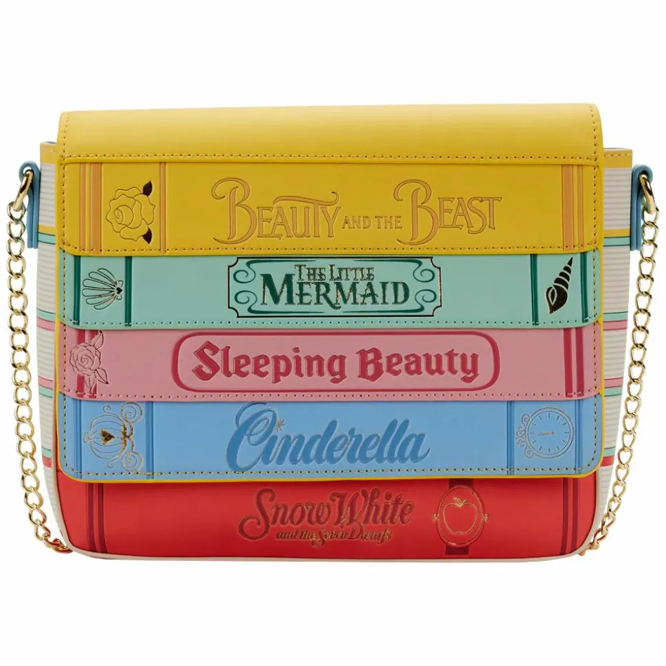 Disney Princess - Classic Books 8” Faux Leather Crossbody Bag