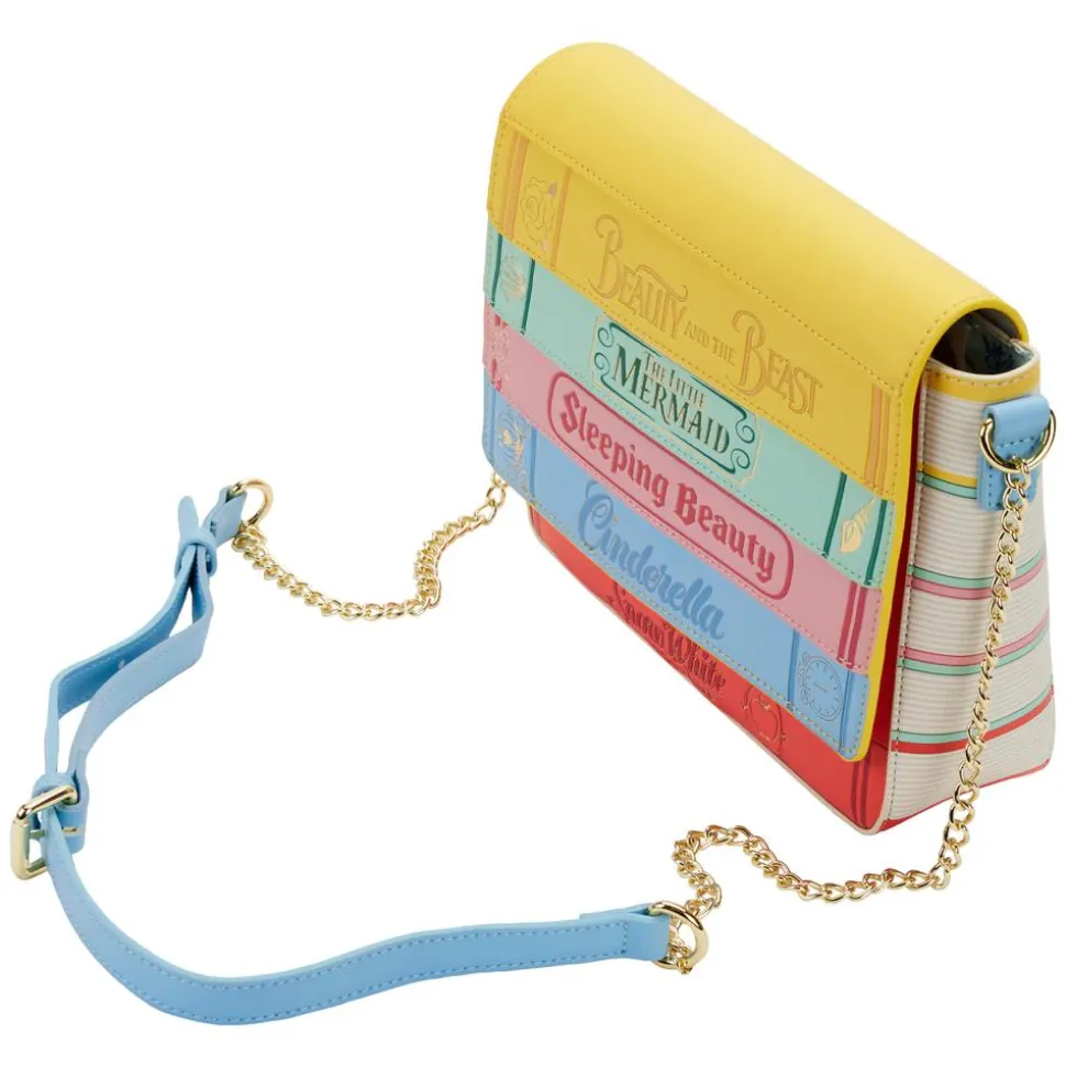 Disney Princess - Classic Books 8” Faux Leather Crossbody Bag