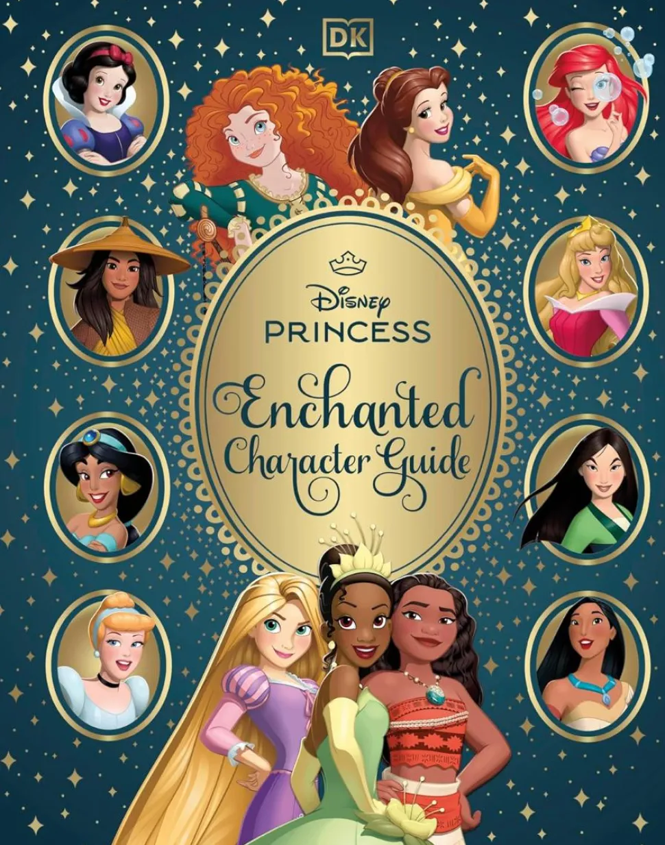 Disney Princess - Enchanted Character Guide Hardcover Book