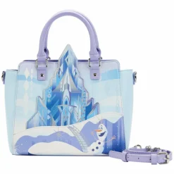 Disney Princess - Frozen Castle 9” Faux Leather Crossbody Bag