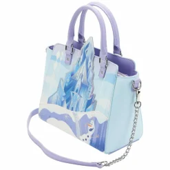 Disney Princess - Frozen Castle 9” Faux Leather Crossbody Bag