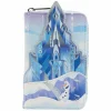 Disney Princess - Frozen Castle 4” Faux Leather Zip-Around Wallet