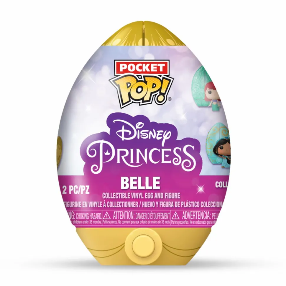 Disney Princess - Pocket Pop! Vinyl Figure in Easter Egg (Mystery Single Unit)