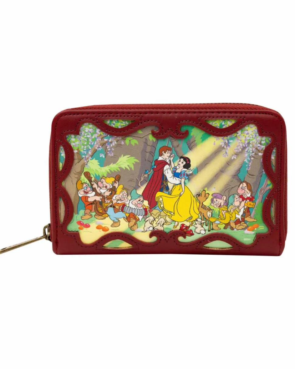 Disney Princess - Snow White Stories 4” Faux Leather Zip-Around Wallet