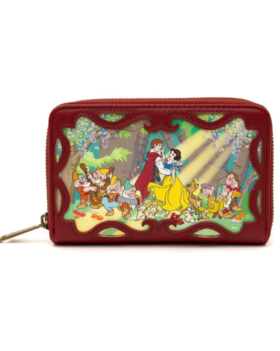 Disney Princess - Snow White Stories 4” Faux Leather Zip-Around Wallet