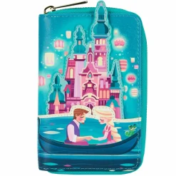 Disney Princess - Tangled Castle 6” Faux Leather Zip-Around Wallet