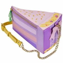 Disney Princess - Tangled Cake 5” Faux Leather Crossbody Bag