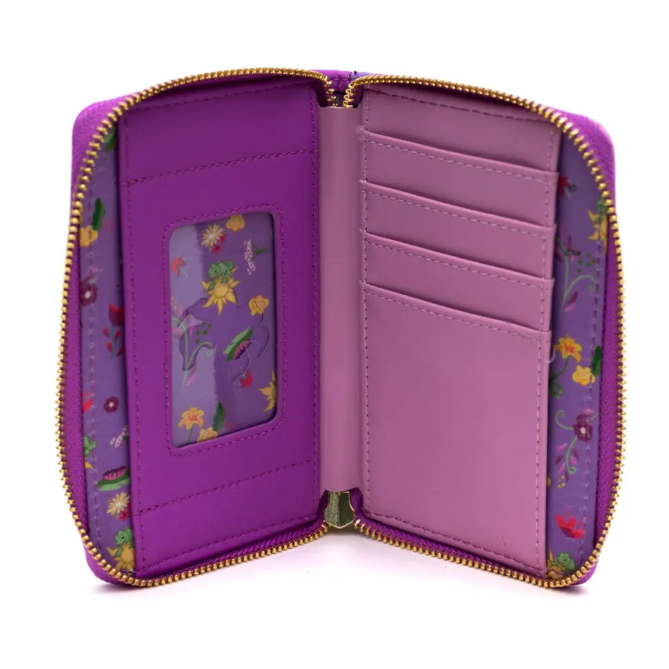 Disney Princess - Tangled Stories 4” Faux Leather Zip-Around Wallet