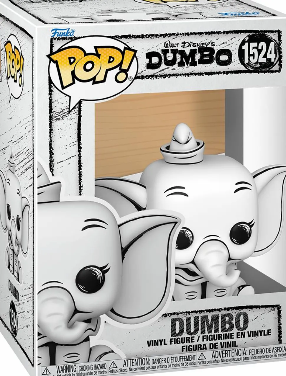 Disney: Sketched - Dumbo Pop! Vinyl Figure