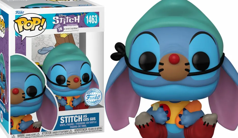 Disney: Stitch in Costume - Stitch as Gus Gus Pop! Vinyl Figure