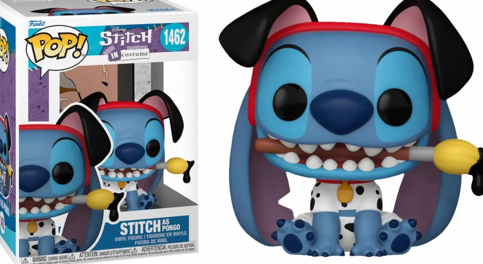 Disney: Stitch in Costume - Stitch as Pongo Pop! Vinyl Figure
