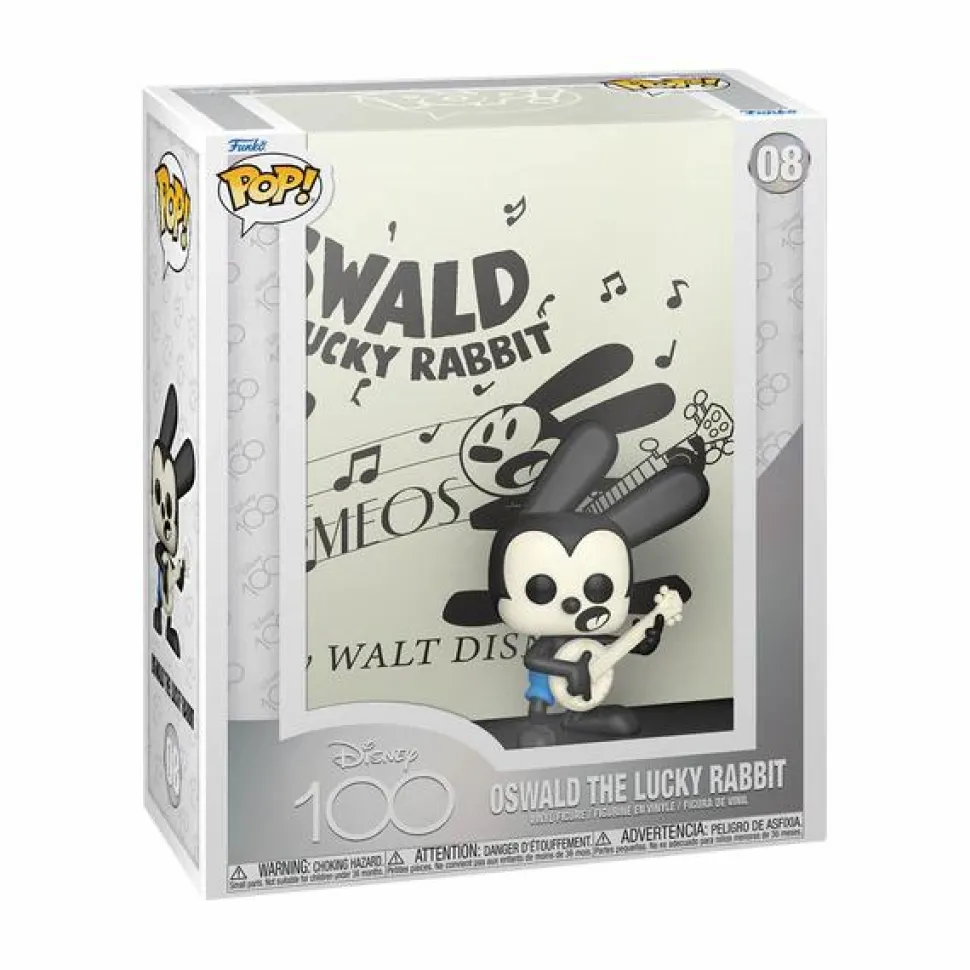 Disney 100th - Oswald The Lucky Rabbit in Rival Romeos Pop! Movie Cover Vinyl Figure