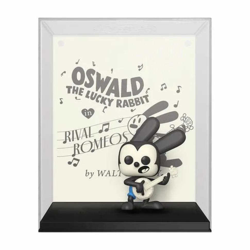 Disney 100th - Oswald The Lucky Rabbit in Rival Romeos Pop! Movie Cover Vinyl Figure