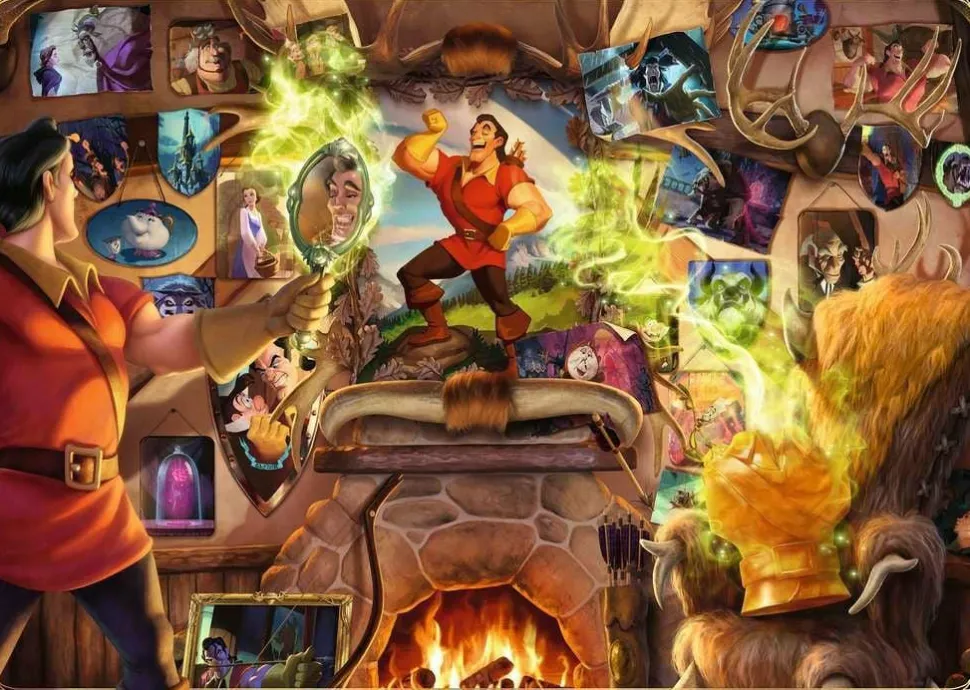 Disney Villainous - Gaston 1000 Piece Jigsaw Puzzle