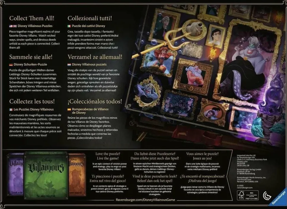 Disney Villainous - Hades 1000 Piece Jigsaw Puzzle