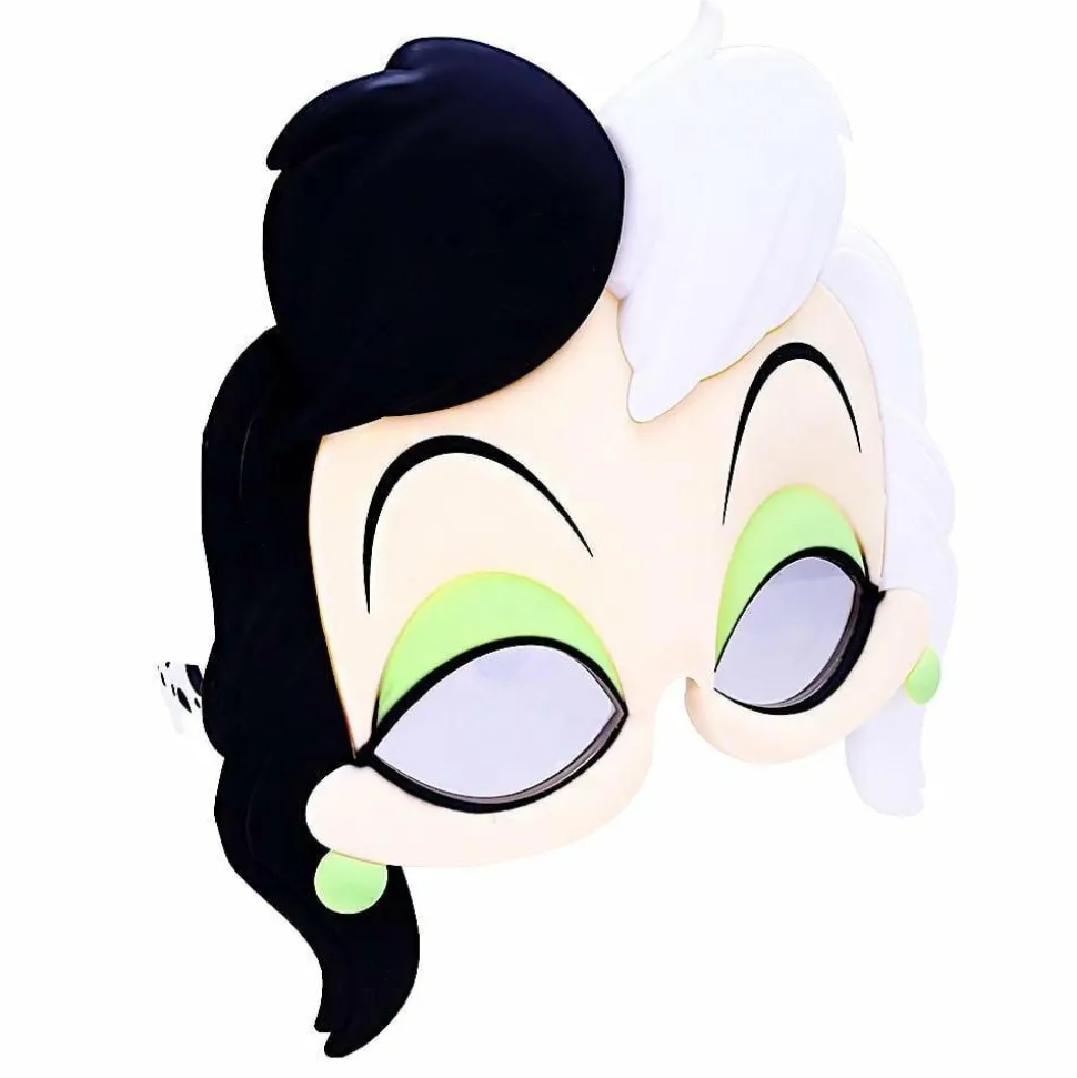 Disney Villains - Cruella de Vil Sun-Staches Sunglasses (One Size)