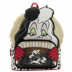 Disney Villains - Cruella De Vil Scene 10” Faux Leather Mini Backpack