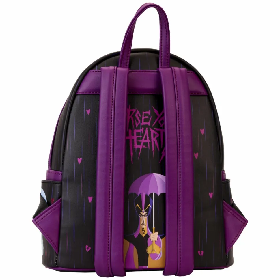 Disney Villains - Curse Your Hearts 10" Faux Leather Mini Backpack