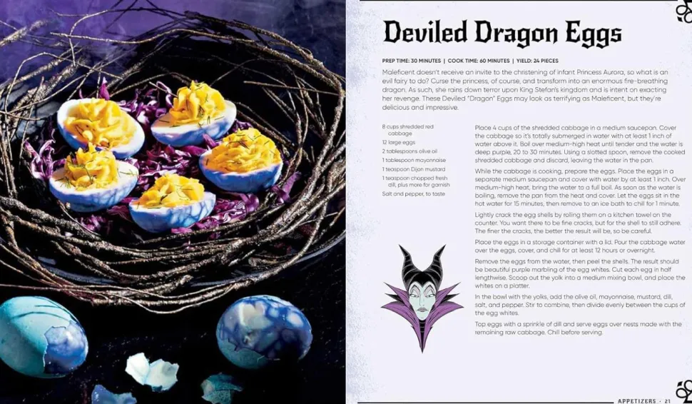 Disney Villains - Devilishly Delicious Cookbook Hardcover Book & Apron Gift Set