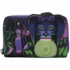 Disney Villains - Dr Facilier Glow in the Dark 4” Faux Leather Zip-Around Wallet