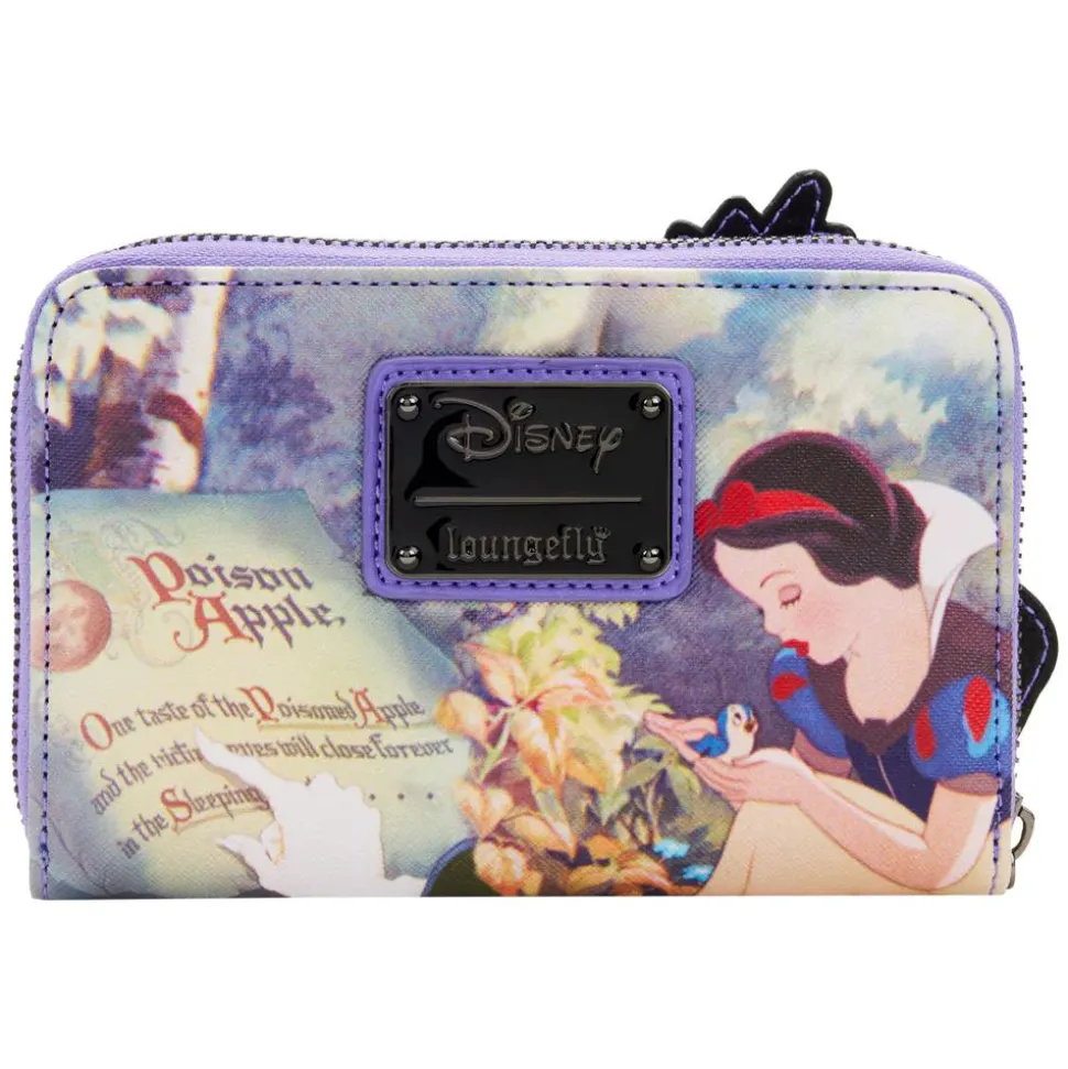 Disney Villains - Evil Queen Scene 4” Faux Leather Zip-Around Wallet