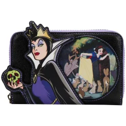 Disney Villains - Evil Queen Scene 4” Faux Leather Zip-Around Wallet