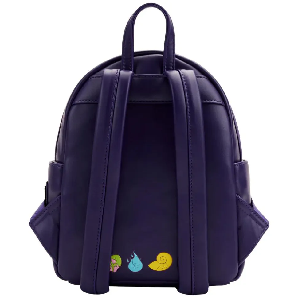 Disney Villains - Glow in the Dark 10” Faux Leather Mini Backpack