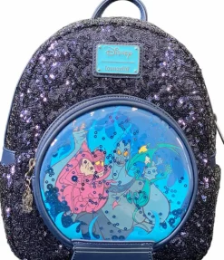 Disney Villains - Hades Snow Globe 10” Faux Leather Mini Backpack