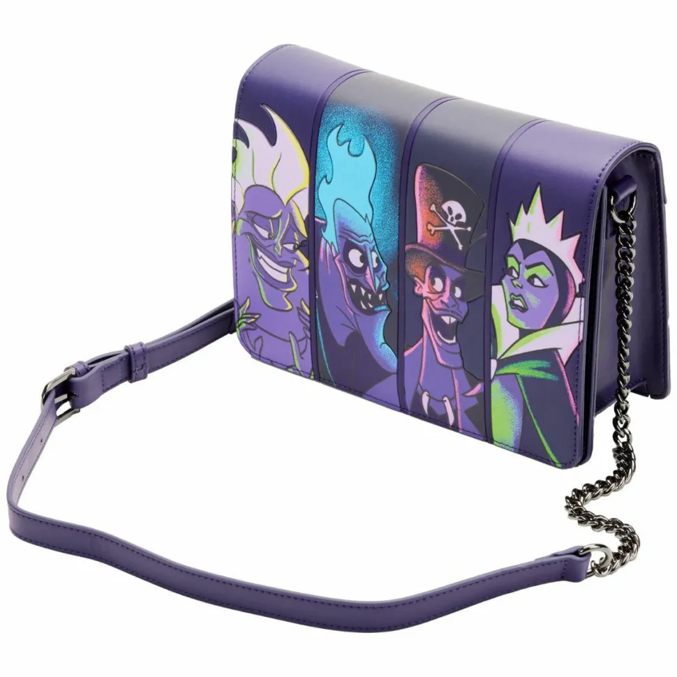 Disney Villains - In the Dark 7” Faux Leather Crossbody Bag