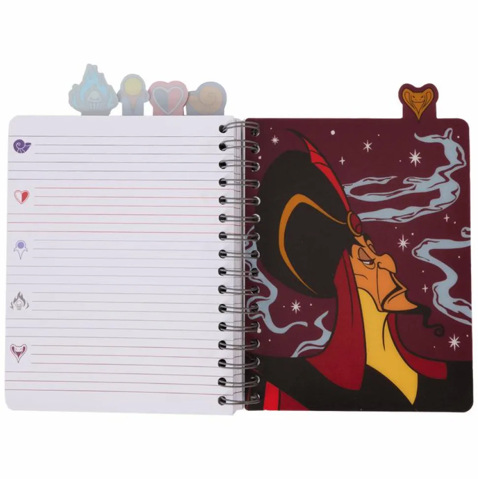 Disney Villains - Iridescent 8" Spiral Tab Journal