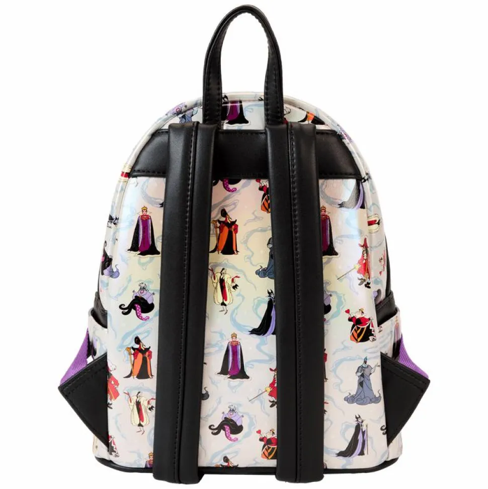 Disney Villains - Iridescent 10" Faux Leather Mini Backpack
