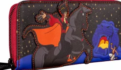 Disney Villains - Jafar Scene 4” Faux Leather Zip-Around Wallet