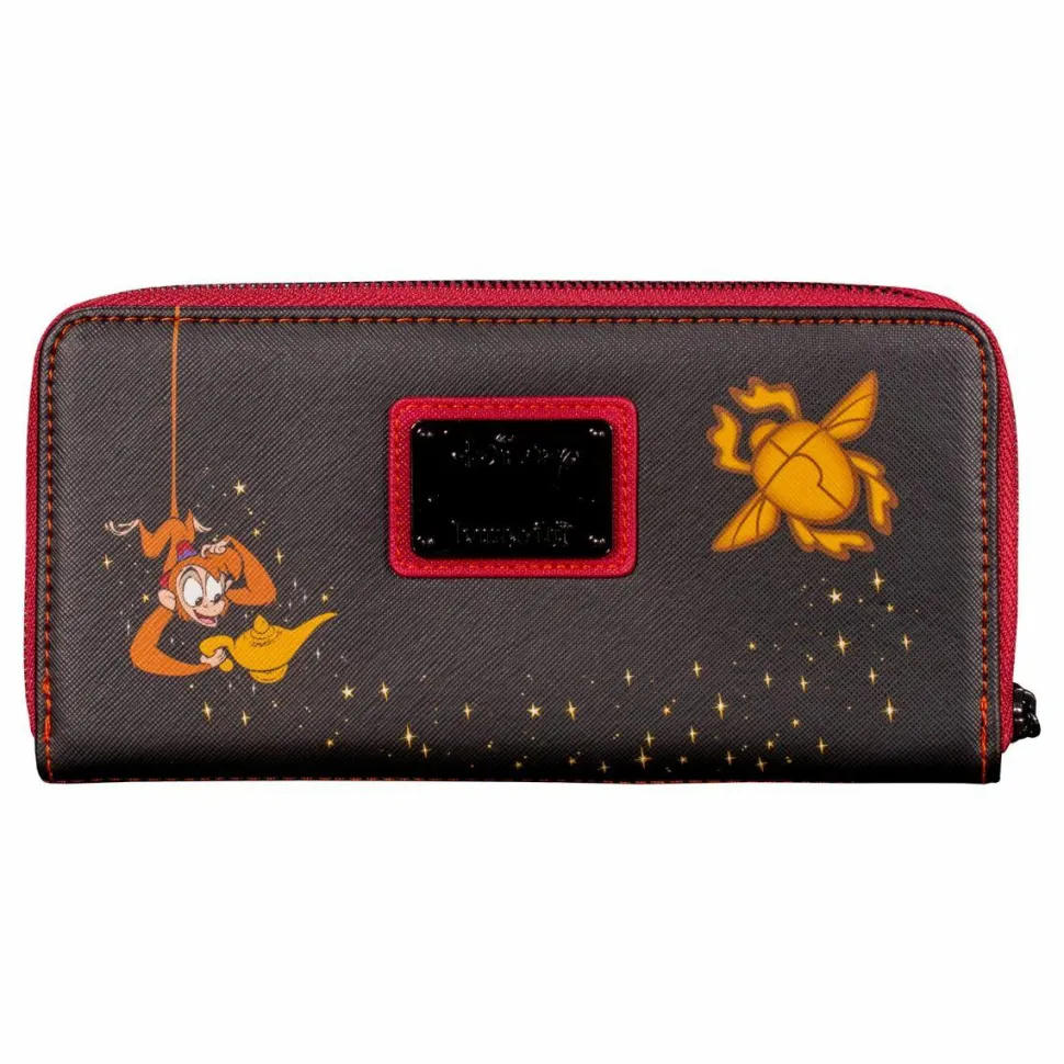 Disney Villains - Jafar Scene 4” Faux Leather Zip-Around Wallet