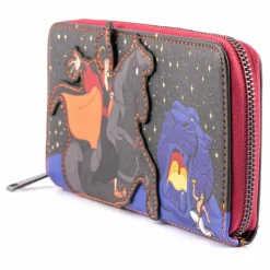 Disney Villains - Jafar Scene 4” Faux Leather Zip-Around Wallet
