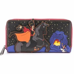 Disney Villains - Jafar Scene 4” Faux Leather Zip-Around Wallet