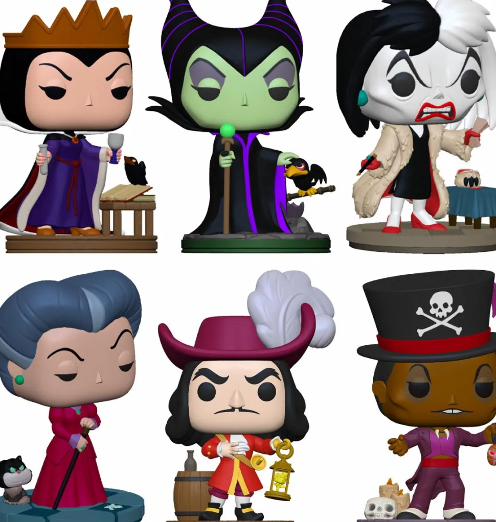 Disney Villains - Mirror, Mirror, On The Pop! Vinyl Bundle (Set of 6)