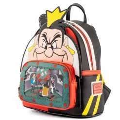 Disney Villains - Queen of Hearts Scene 10” Faux Leather Mini Backpack