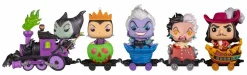 Disney Villains - Train Engine & Carts Pop! Vinyl Figure Bundle (Funko / Popcultcha Exclusive) (Set of 5)