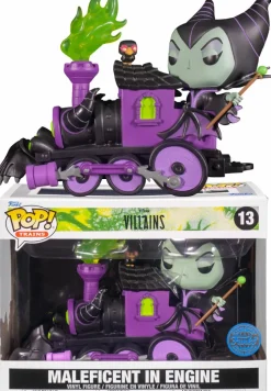 Disney Villains - Train Engine & Carts Pop! Vinyl Figure Bundle (Funko / Popcultcha Exclusive) (Set of 5)