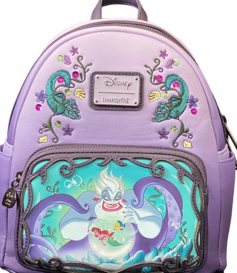 Disney Villains - Ursula Stories 10" Faux Leather Mini Backpack