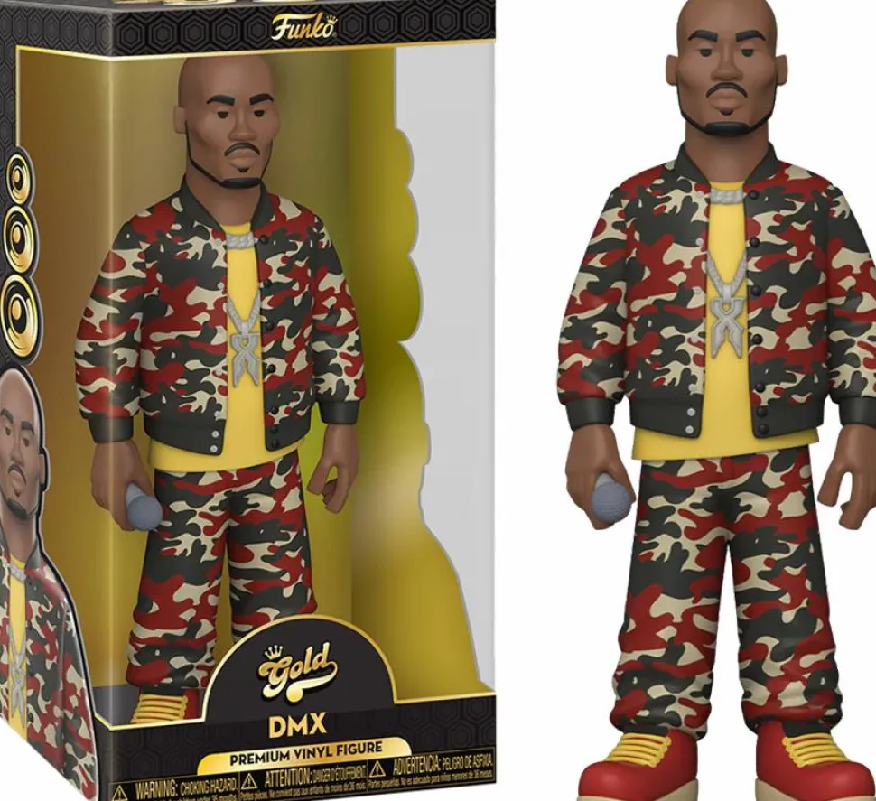 DMX - DMX in Camo Outfit 12" Gold Premium Vinyl Figure