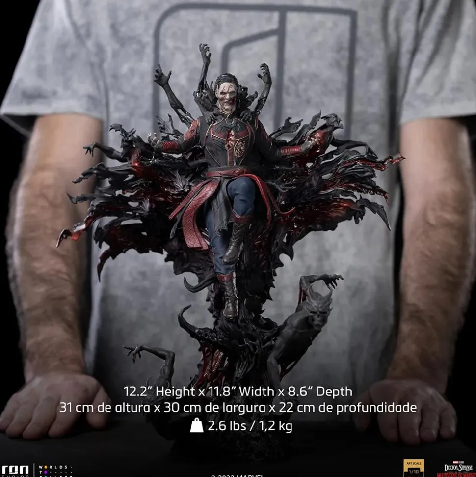 Doctor Strange in the Multiverse of Madness - Dead Strange Deluxe 1/10th Scale Statue