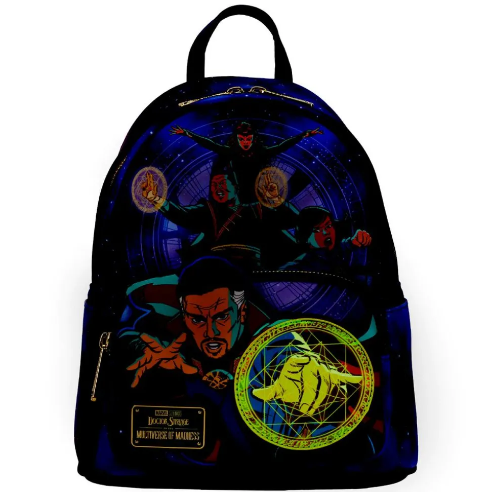 Doctor Strange in the Multiverse of Madness - Multiverse Glow in the Dark 10” Faux Leather Mini Backpack
